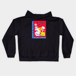 Pulp Scifi Magazine Kids Hoodie